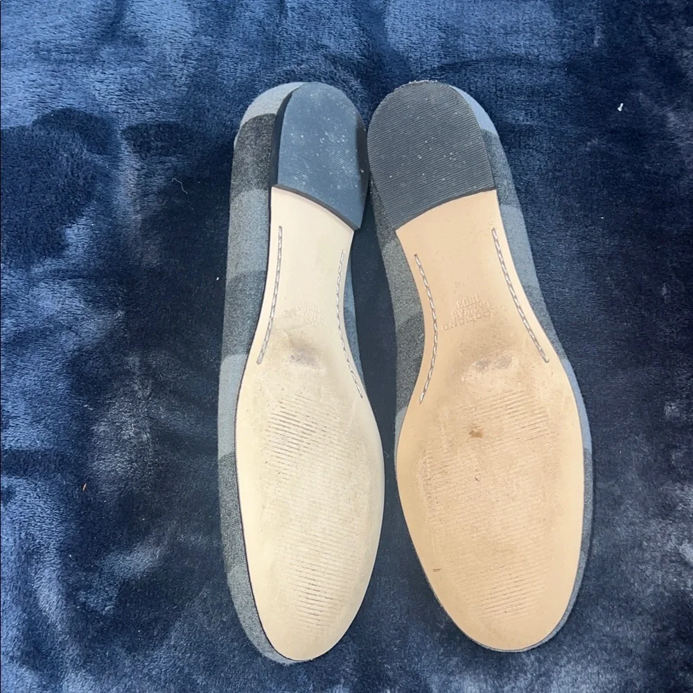 Lands End elegant checkered